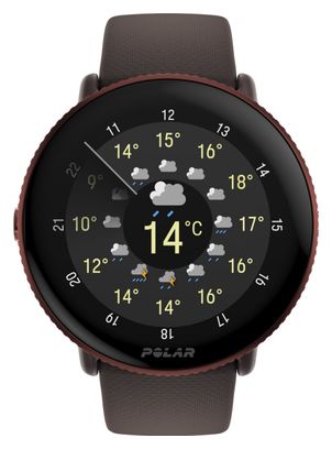 Orologio Polar Ignite 3 GPS Marrone Rame