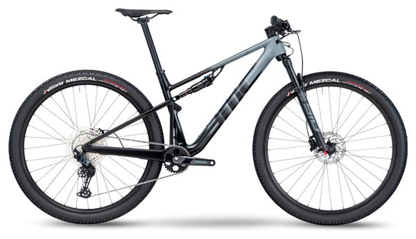 BMC Fourstroke Four MTB a sospensione completa Shimano SLX 12S 29'' Iron Grey Black 2023