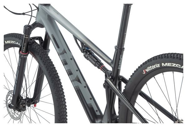 BMC Fourstroke Four MTB a sospensione completa Shimano SLX 12S 29'' Iron Grey Black 2023