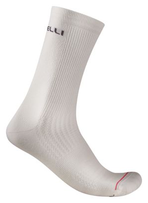 Calze Castelli Bandito 2 Merino 18 Bianco