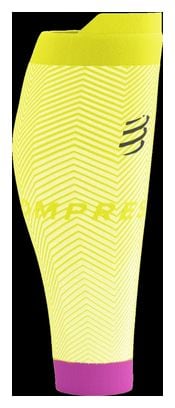 Compressport R2 Oxygen Compression Sleeves Yellow / Pink