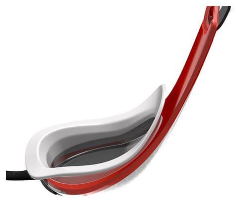 Speedo Fs Pure Focus Mirror Swim Goggles Red and Black