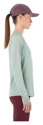 Camiseta Trail NNormal Merino 02 Verde para mujer
