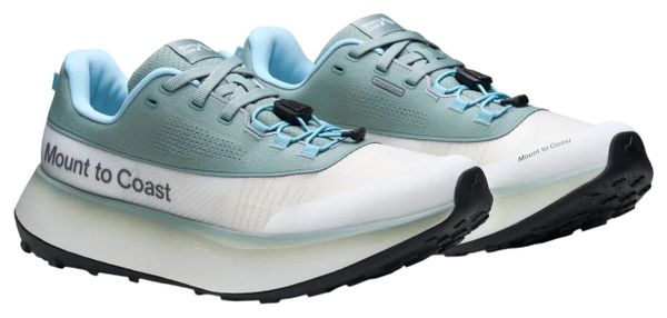 Mount to Coast H1 Everglades Running Shoes, Green/White, Women's
