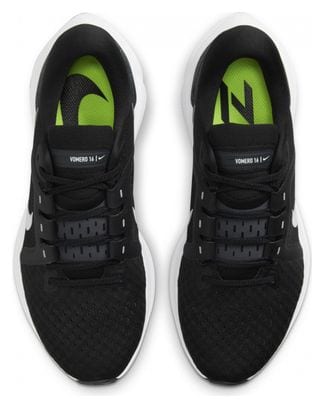 Women's Nike Air Zoom Vomero 16 Running Shoes Black/White
