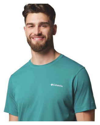 Columbia Zero Rules Lightweight Blue Technical T-Shirt