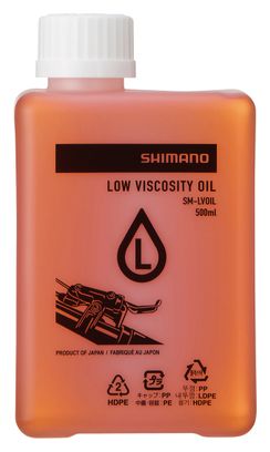 Shimano lage viscositeit olie SM-LVOIL 500 ml