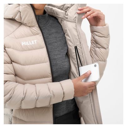 Giacca Millet Evole Down 700 Hoodie Donna Beige