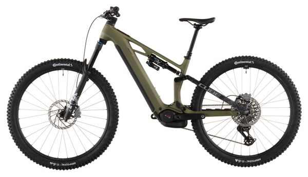 VTT Électrique Tout-Suspendu Cube Stereo Hybrid One44 HPC TM 800 Sram GX Eagle AXS 12V 800 Wh 27.5'' Vert Reed Matrix 2026