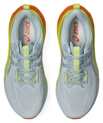 Zapatillas de running Asics Novablast 5 Sunny Sizzle azul/amarillo/naranja para hombre
