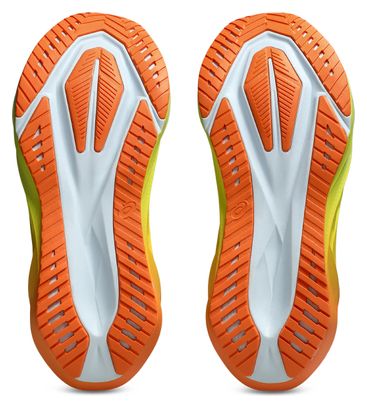 Zapatillas de running Asics Novablast 5 Sunny Sizzle azul/amarillo/naranja para hombre