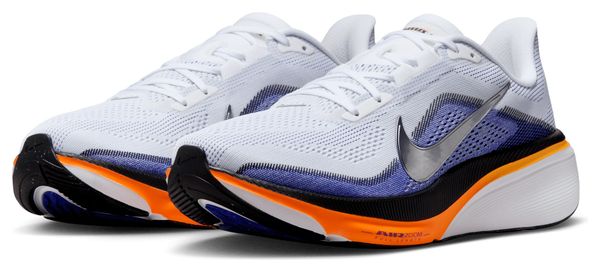 Nike Pegasus 42 hardloopschoenen Wit/Blauw/Oranje voor heren