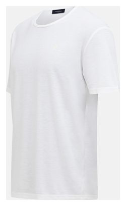 T-Shirt Peak Performance Wool Blend Blanc Homme