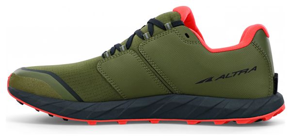 Altra Superior 5 Green Orange Running Shoes