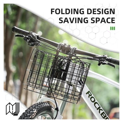 Panier avant robuste facile à installer pour VTT/Cruiser/Trottinette