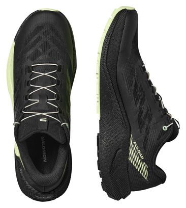 Chaussures Trail Salomon Pulsar Noir/Vert Homme