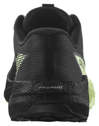 Chaussures Trail Salomon Pulsar Noir/Vert Homme
