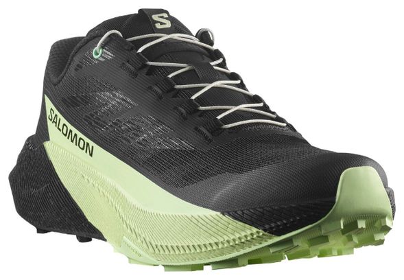 Chaussures Trail Salomon Pulsar Noir/Vert Homme