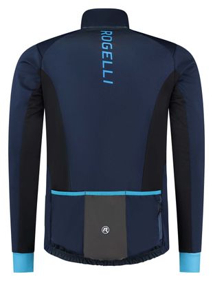 Veste Velo Hiver Rogelli Radius - Homme - Bleu