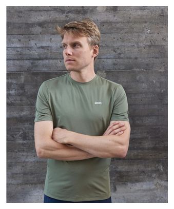 POC Air Tee Kurzarm T-Shirt Grün