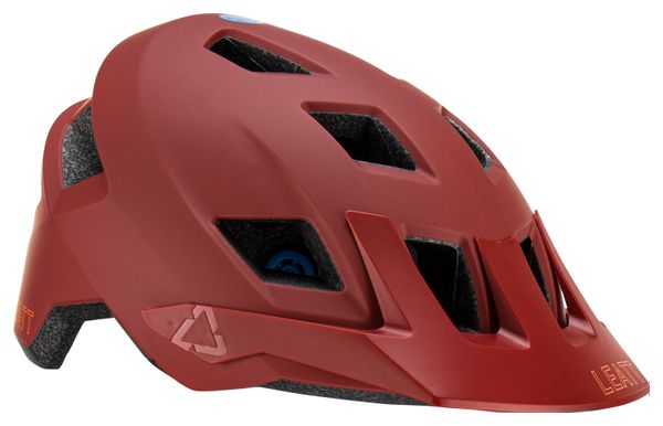 Casque VTT Leatt AllMtn 1.0 V23 Lava Rouge