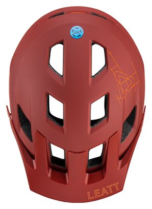 Casque VTT Leatt AllMtn 1.0 V23 Lava Rouge