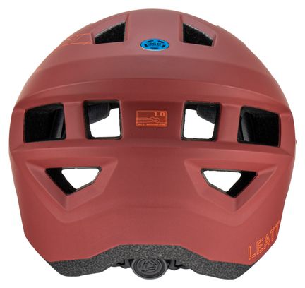 Casque VTT Leatt AllMtn 1.0 V23 Lava Rouge