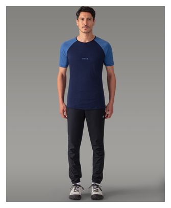 AYAQ Biafo Merinos Korte Mouw Trui Blauw