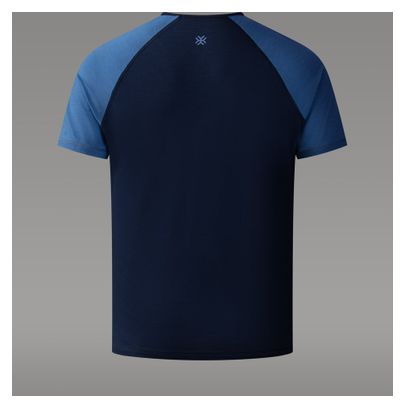 AYAQ Biafo Merinos Korte Mouw Trui Blauw