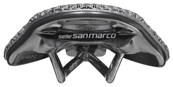 Selle San Marco Shortfit 2.0 3D Carbon FX Sattel Schwarz