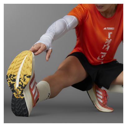 adidas Terrex Agravic Speed Ultra Orange White Trailschoenen voor dames