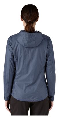 Chaqueta de manga larga Patagonia Houdini azul para mujer