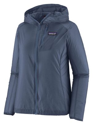 Chaqueta de manga larga Patagonia Houdini azul para mujer