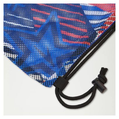 Bolsa de Malla Estampada Speedo Azul / Roja