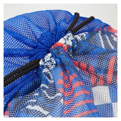 Bolsa de Malla Estampada Speedo Azul / Roja