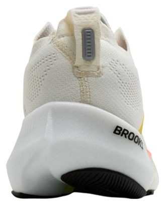 Chaussures Running Brooks Glycerin Flex Blanc/Rose Femme