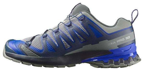 Salomon XA Pro 3D V9 Trail-Schuhe, grau/blau, für Herren