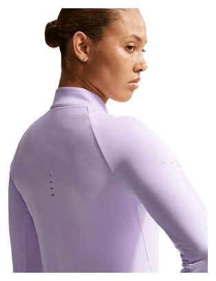 Nike Swift Women's Purple 1/4 Zip Top