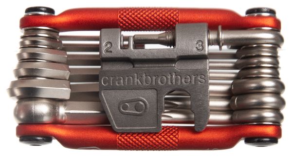 Crankbrothers M19 Alltricks Edition Multi-Tools 19 Functions Orange