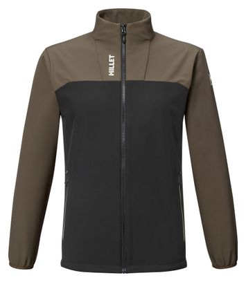Veste Softshell Millet Seneca Shield Vert/Noir Homme