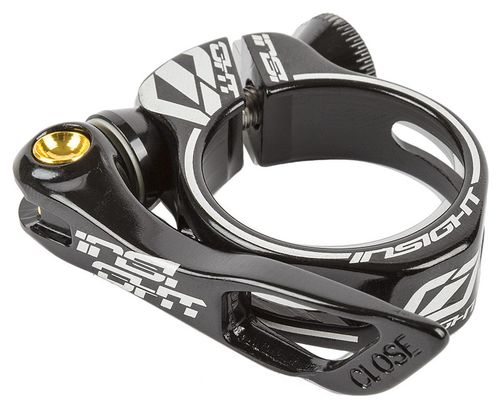 INSIGHT Quick Release Saddle Clamp QR Alu Diameter 31.8mm Black