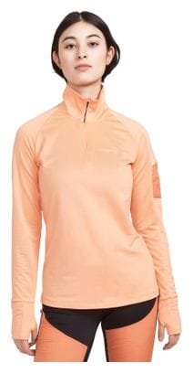 Langarmshirt 1/2 Zip Craft ADV SubZ Coral Damen