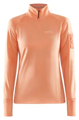 Langarmshirt 1/2 Zip Craft ADV SubZ Coral Damen