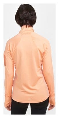 Langarmshirt 1/2 Zip Craft ADV SubZ Coral Damen