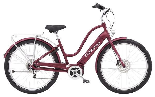 Electra Townie Path Go! 5i Hybrid City Bike Shimano Nexus 5S 500 Wh 27.5'' Matte Rosewood