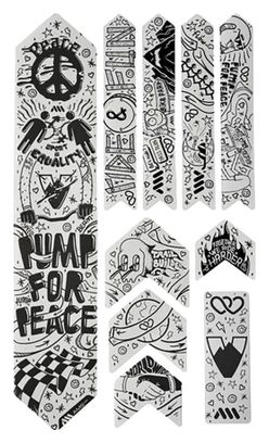 All Mountain Style Extra Pump for Peace Rahmenschutz-Kit Schwarz