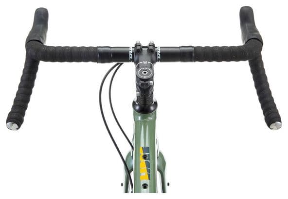 Kona Gravel Bike Libre Alluminio Sram Apex 11V Verde metallizzato lucido 2023