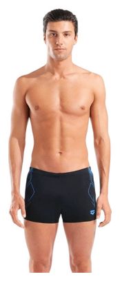Arena Graphic Badehose Schwarz/Türkis Herren