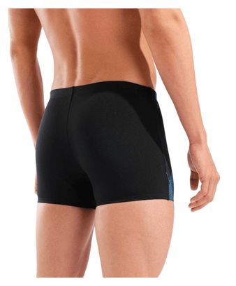 Arena Graphic Badehose Schwarz/Türkis Herren