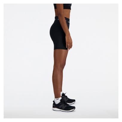 New Balance Sleek High Rise 5inch Shorts Mujer Negro